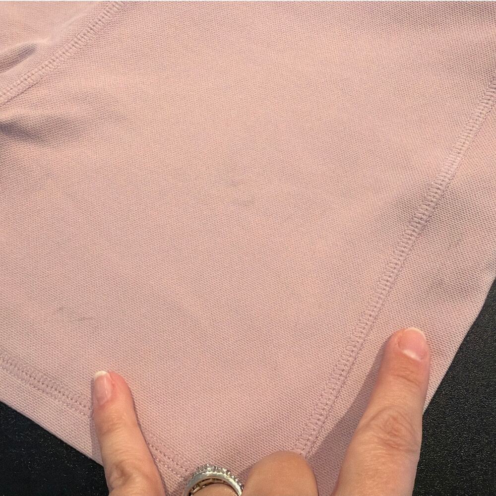 Zella High Waist Bike Shorts, Lavender, Women's Medium - Picture 5 of 5
